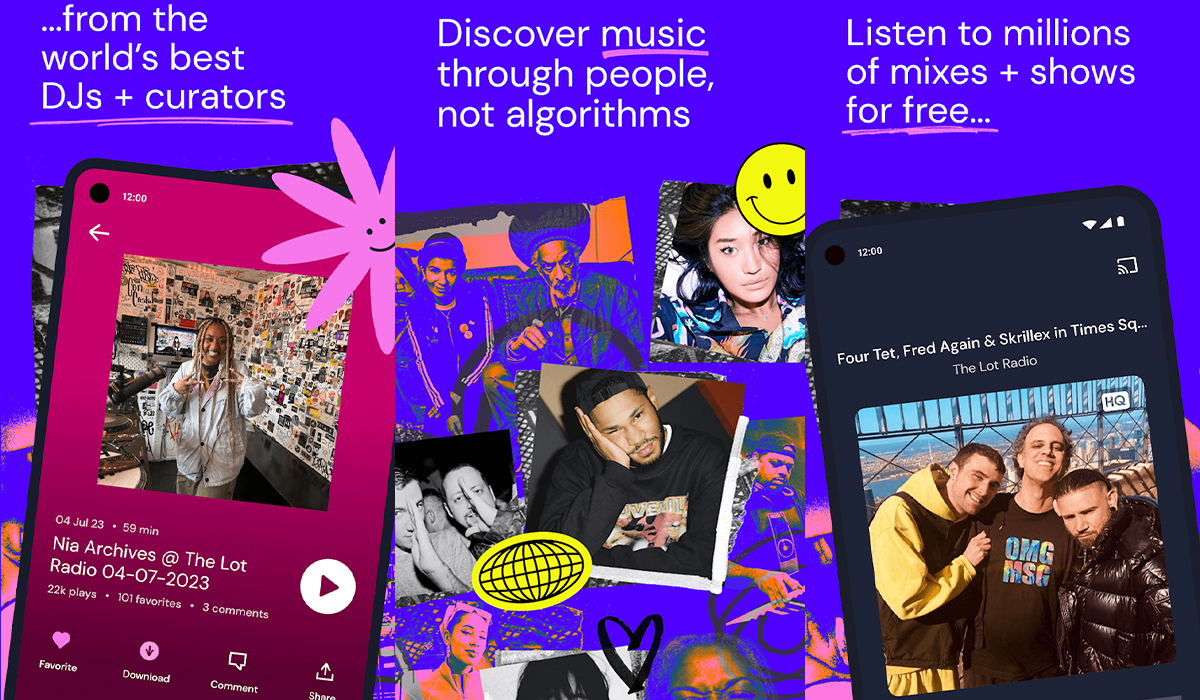 Aplicaciones para escuchar música online: Mixcloud