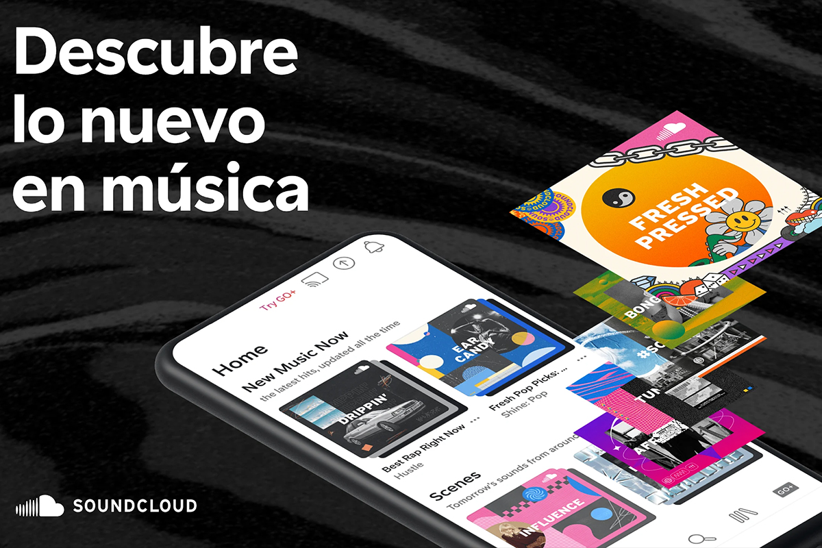 Aplicaciones para escuchar música online: SoundCloud